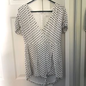 Polka dot dress (with shorts)